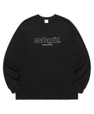 mahagrid (マハグリッド)   THIRD LOGO LS TEE [BLACK]