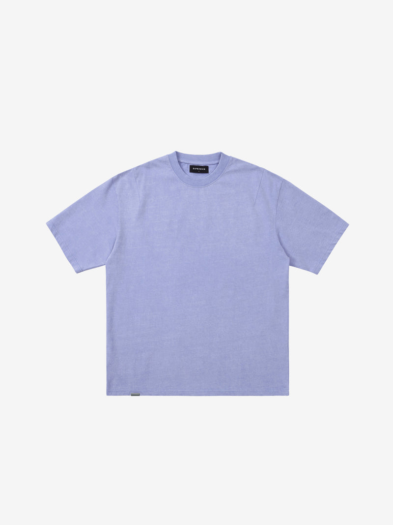 ディープリーク(DPRIQUE) CLASSIC COTTON T-SHIRT - WASHED LAVENDER