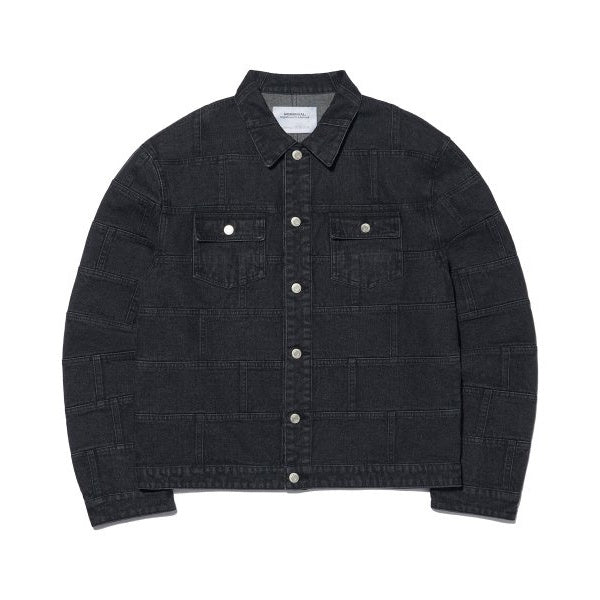 NOMANUAL(ノーマニュアル)    BRICK DENIM JACKET - BLACK