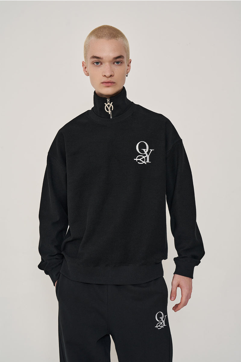 オーワイ(OY) REVERSE ZIPPER POLA MTM-BLACK