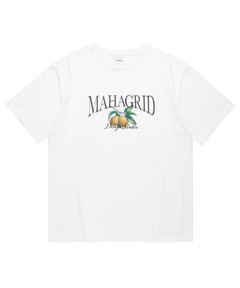 mahagrid (マハグリッド) LEMON TREE TEE [WHITE]