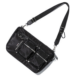 ロマンティッククラウン(ROMANTIC CROWN)  GLOSS MINIMAL CROSS BAG_BLACK