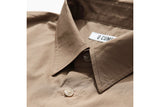 Q CUMBERS (キューカンバース)　CITY GUY SHIRTS/ Caramel brown