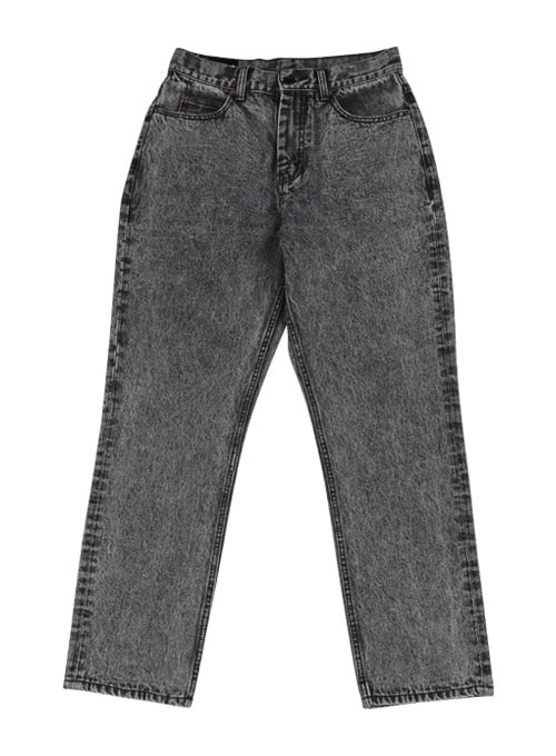 アジョバイアジョ(AJOBYAJO)  Snow Washed Jeans [Charcoal]