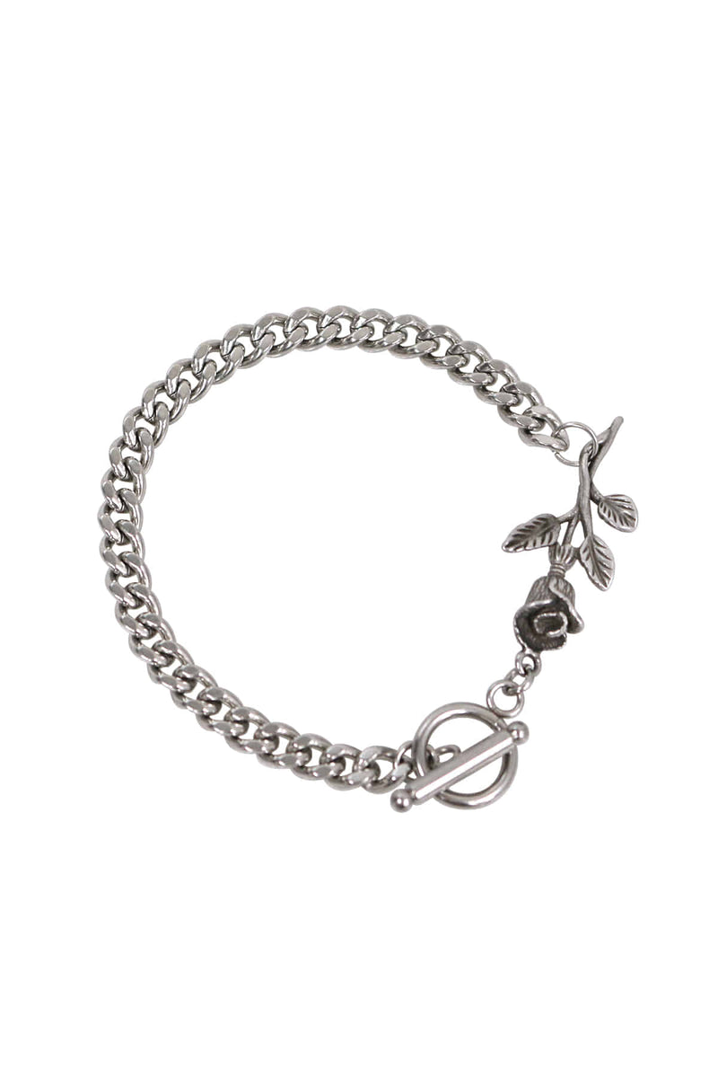 BLACKPURPLE (ブラックパープル)  Bell Rose Bracelet