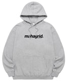 mahagrid (マハグリッド) BASIC LOGO HOODIE [GREY]