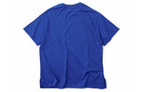 QUIETIST (クワイエティスト) Silhouette Logo T-Shirts (blue)