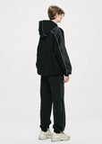 ディープリーク(DPRIQUE) PIPING TRACK HOODIE - BLACK