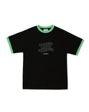 NCOVER（エンカバー）NLF LAYOUT RINGER TEE-BLACK