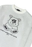 オーワイ(OY) ODOLLY KNIT-WHITE