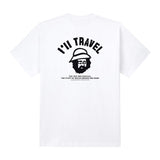 RADINEO (ラディネオ)　Traveler white short-sleeved T-shirt