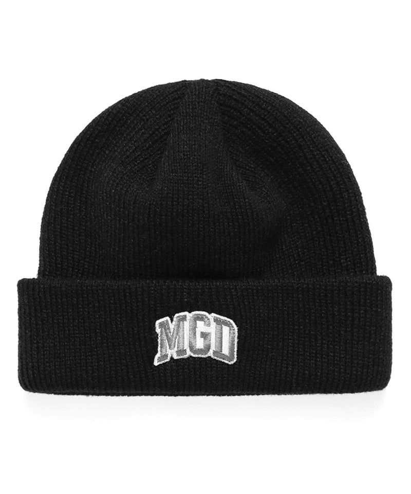 mahagrid (マハグリッド) MGD COLLEGE LOGO BEANIE [BLACK]