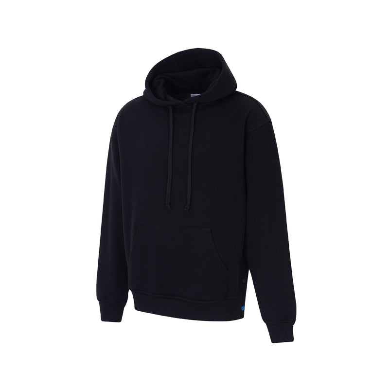 クーデグレース(Coup de grace)  Coup de grâce Nouveau 07-XX BUTTON HOODIE BLACK