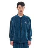 ARCHIVE BOLD (アーカイブボールド)　VELOUR JACKET (PEACOCK BLUE)