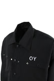 オーワイ(OY) WAVE CUTTING JACKET-BLACK