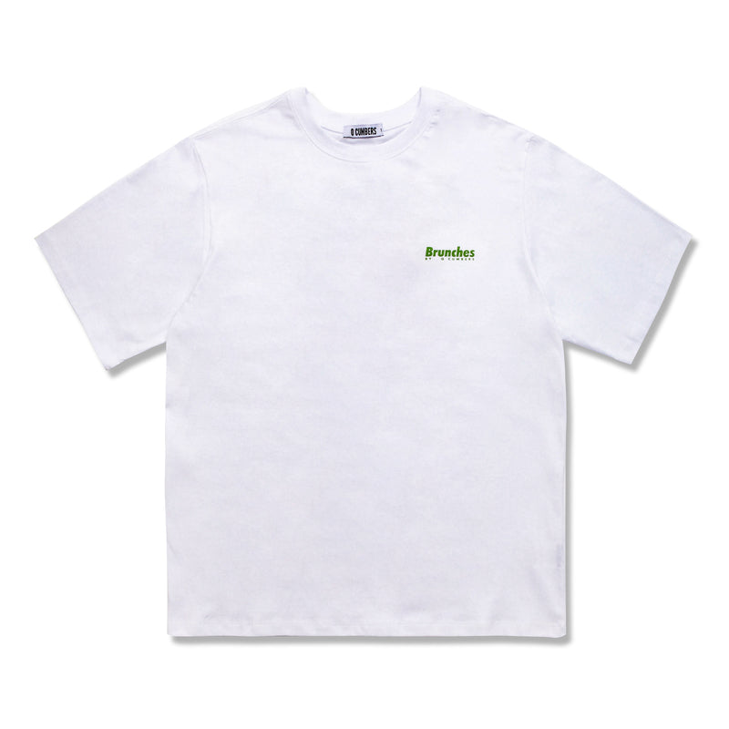 Q CUMBERS (キューカンバース) BRUNCHES SHORT SLEEVE T-SHIRT / Salad