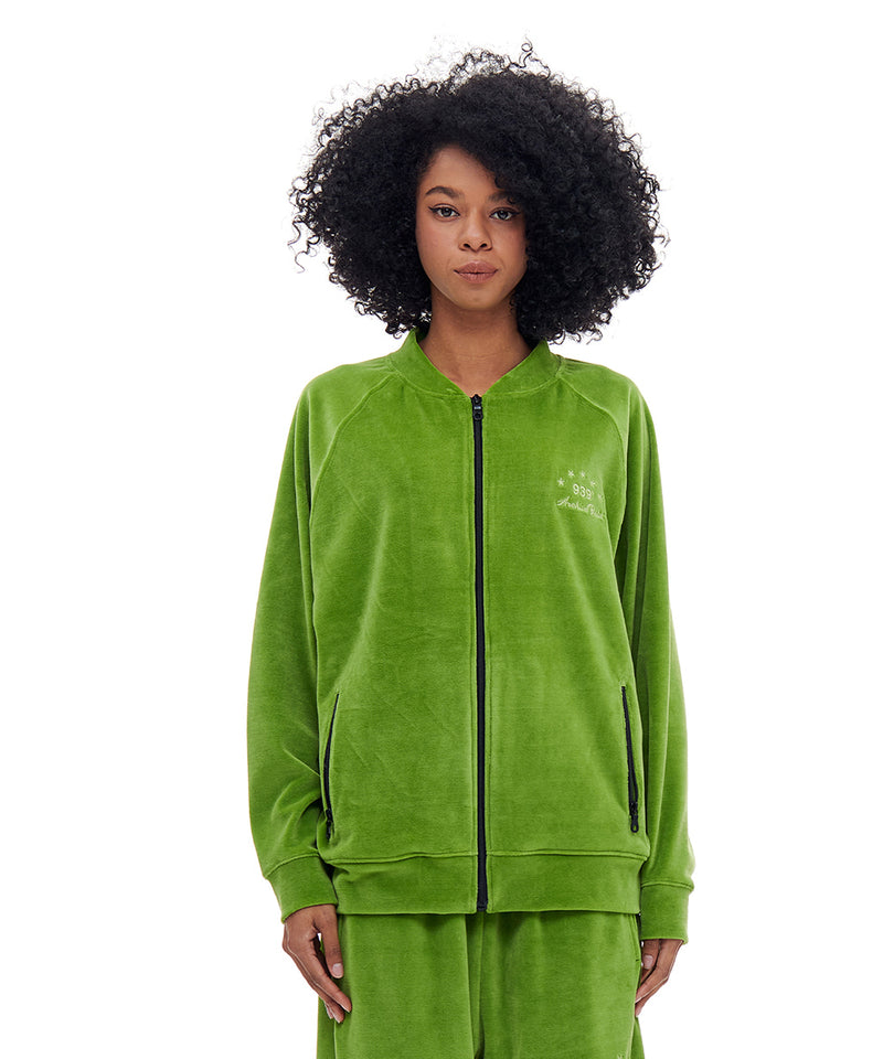 ARCHIVE BOLD (アーカイブボールド)　VELOUR JACKET (GREEN)