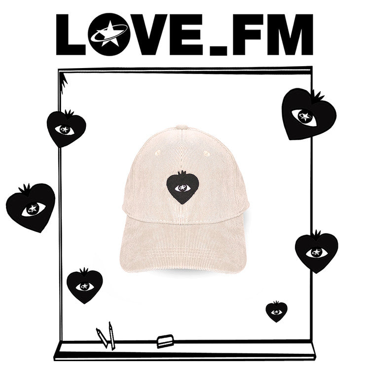 FM91.02 (エフエム91.02)　LOVE FM BALL CAP beige