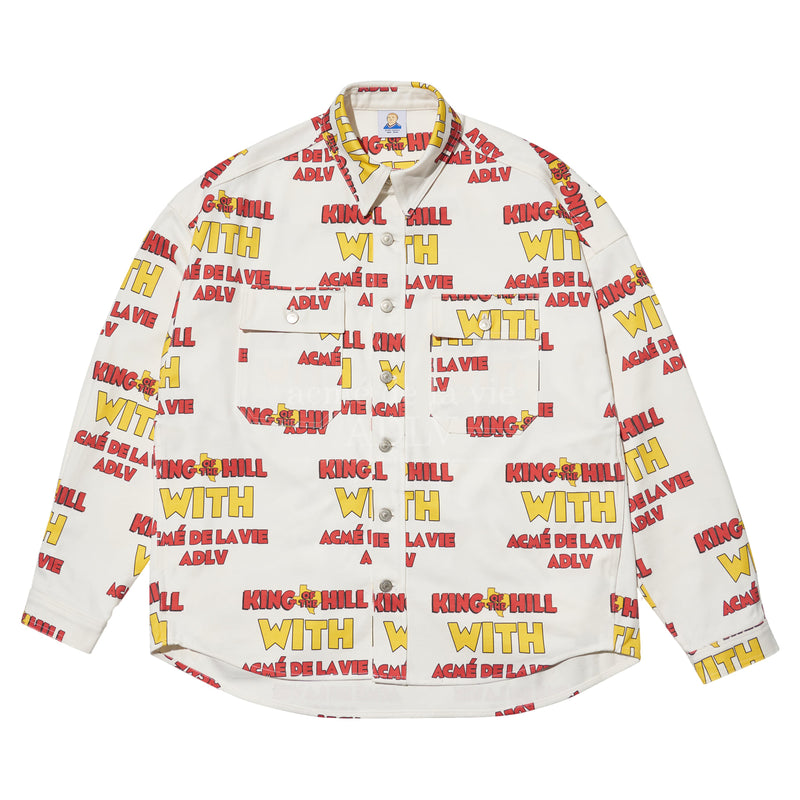 アクメドラビ(acme' de la vie)  KING OF THE HILL - WHITE JACKET