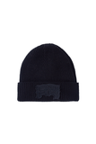 GRAFFITIONMIND(グラフィティオンマインド)          ILLUSION FANTASY PATCHED BEANIE (BLACK)