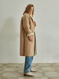 TMO BY 13MONTH（ティーエムオーバイサーティンマンス）V2 SHAWL COLLAR LONG MUSTANG (BEIGE)