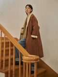 TMO BY 13MONTH（ティーエムオーバイサーティンマンス）V2 SHAWL COLLAR LONG MUSTANG (BROWN)