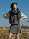 TMO BY 13MONTH（ティーエムオーバイサーティンマンス）MINI LAP SKIRT (GRAY)