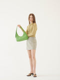 TMO BY 13MONTH（ティーエムオーバイサーティンマンス）TWEED A-LINE MINI SKIRT (MINT)