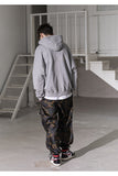 メスノウン(MASSNOUN) CROSS ADD OVERSIZED HOODY MSZHD002-GY