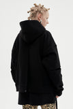 MMIC(エムエムアイシー) OPEN BACK HOODIE