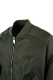 オーワイ(OY) PATCH LOGO BOMBER JACKET-KHAKI