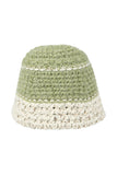ReinSein（レインセイン）Green Point Line Knit Bucket Hat