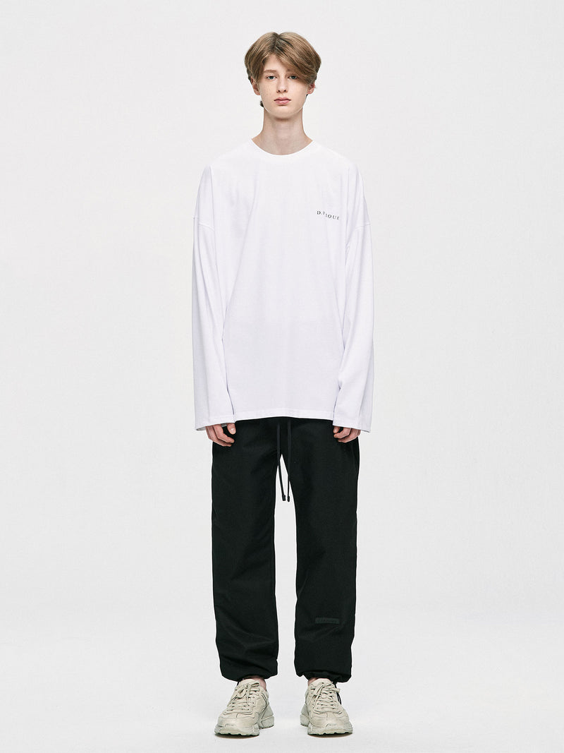 ディープリーク(DPRIQUE) OVERSIZED LONG SLEEVE T-SHIRT - WHITE