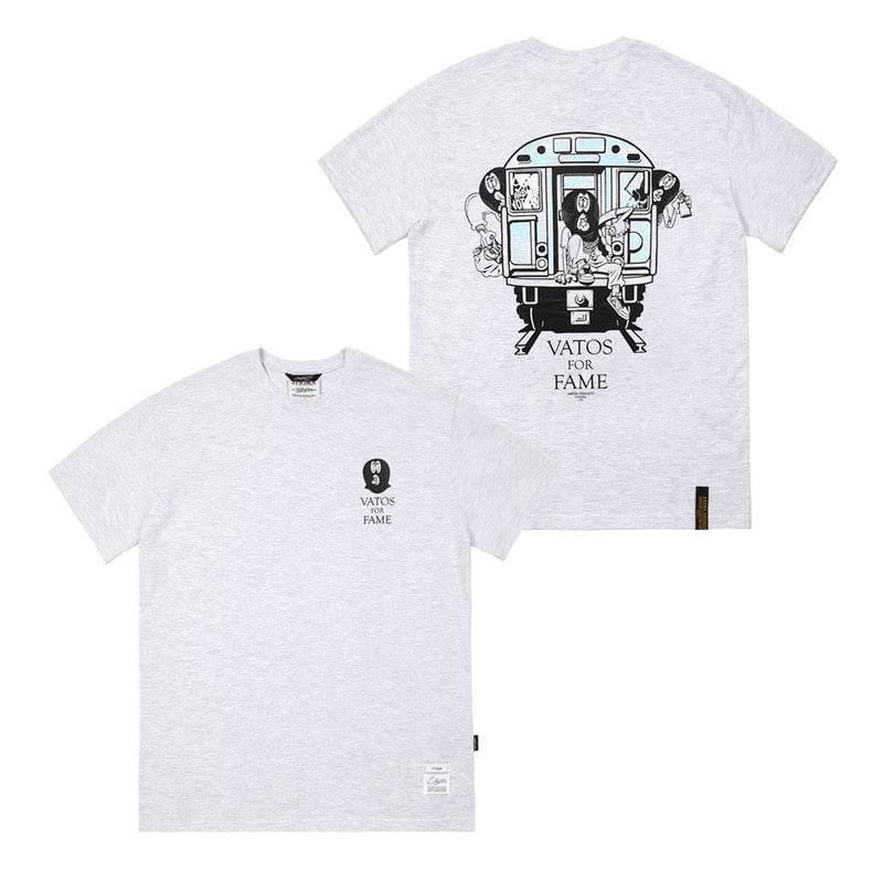 STIGMA(スティグマ) 22 VANDALISM STANDARD FIT T-SHIRTS WHITE MELANGE