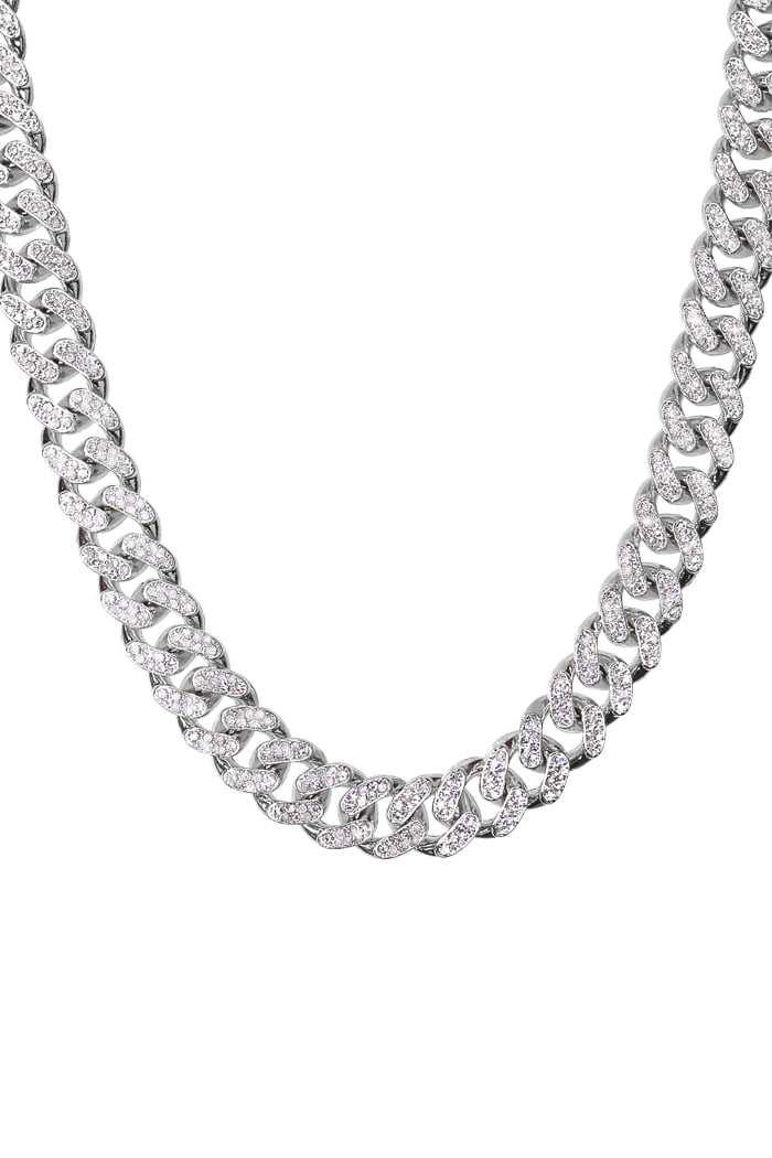 BLACKPURPLE (ブラックパープル) Lenin Stone Cubic Chain