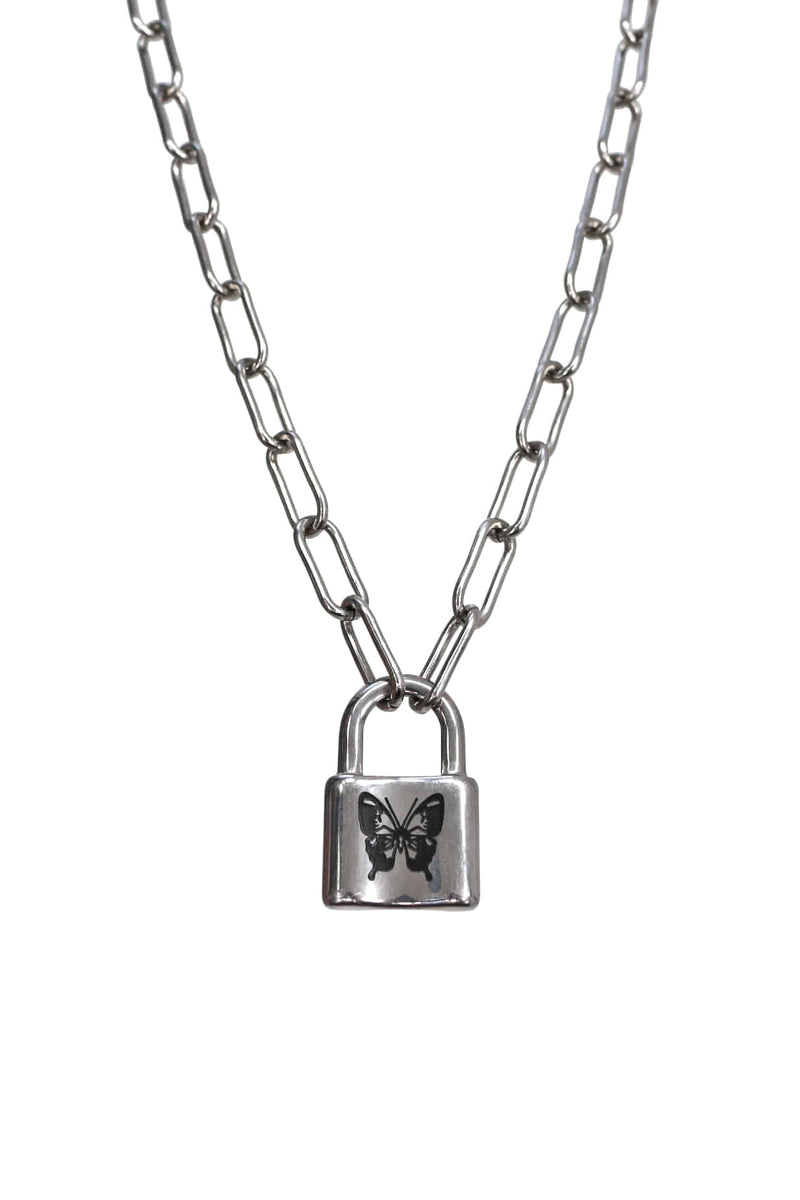 BLACKPURPLE (ブラックパープル) IDO BUTTERFLY NECKLACE