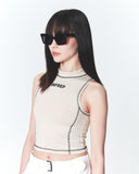 INPREP (インプレップ）Active Classic Cropped Top Ivory