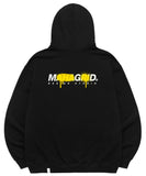 mahagrid (マハグリッド) OVERSPRAY HOODIE [BLACK]