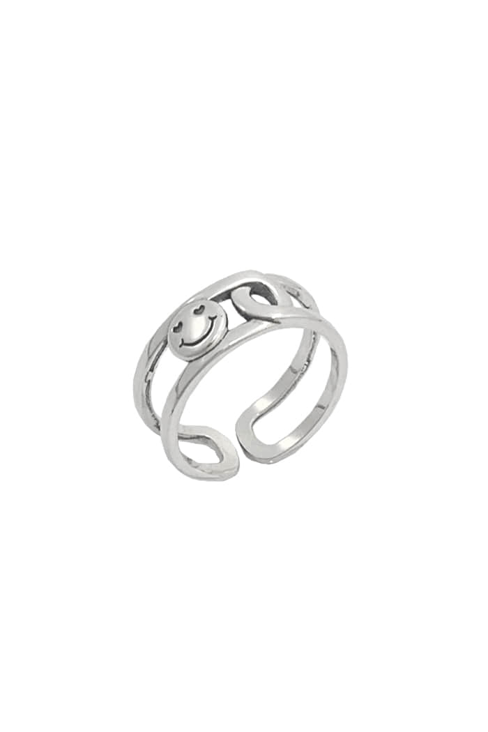 BLACKPURPLE (ブラックパープル) [silver925] RESMILE RING