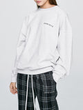 ディープリーク(DPRIQUE) LOGO SWEATSHIRT - LGHT GREY