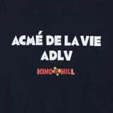 アクメドラビ(acme' de la vie)  HANK HILL FRIENDS - NAVY SWEATSHIRT