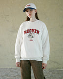 NCOVER（エンカバー）TOBY FACE ARCH LOGO SWEATSHIRT-WHITE