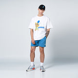 アクメドラビ(acme' de la vie) WASHER NYLON SWIM PANTS BLUE