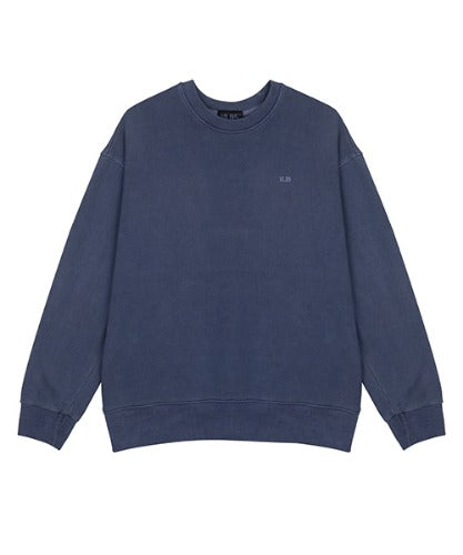 VLDS (ブラディス) Steel Blue Pigment Logo Sweatshirt