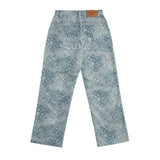アクメドラビ(acme' de la vie)  PAISLEY FAKE DENIM PANTS SKYBLUE