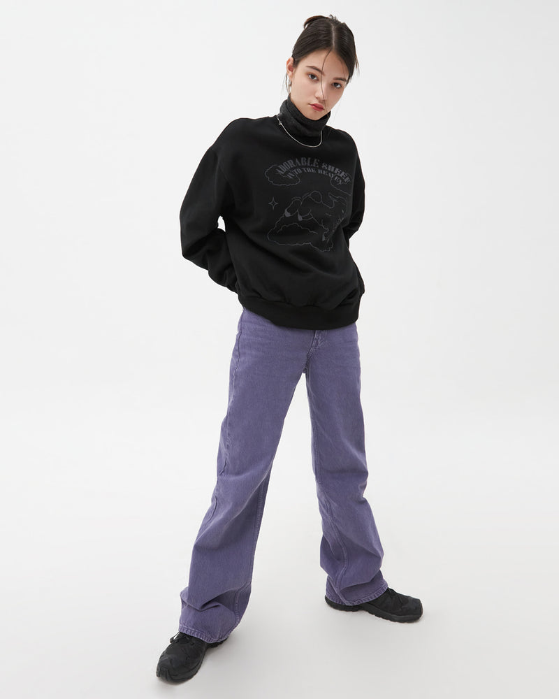 NCOVER（エンカバー）ADORABLE SHEEP SWEATSHIRT-BLACK