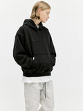 ディープリーク(DPRIQUE)  OVERSIZED HOODIE - BLACK