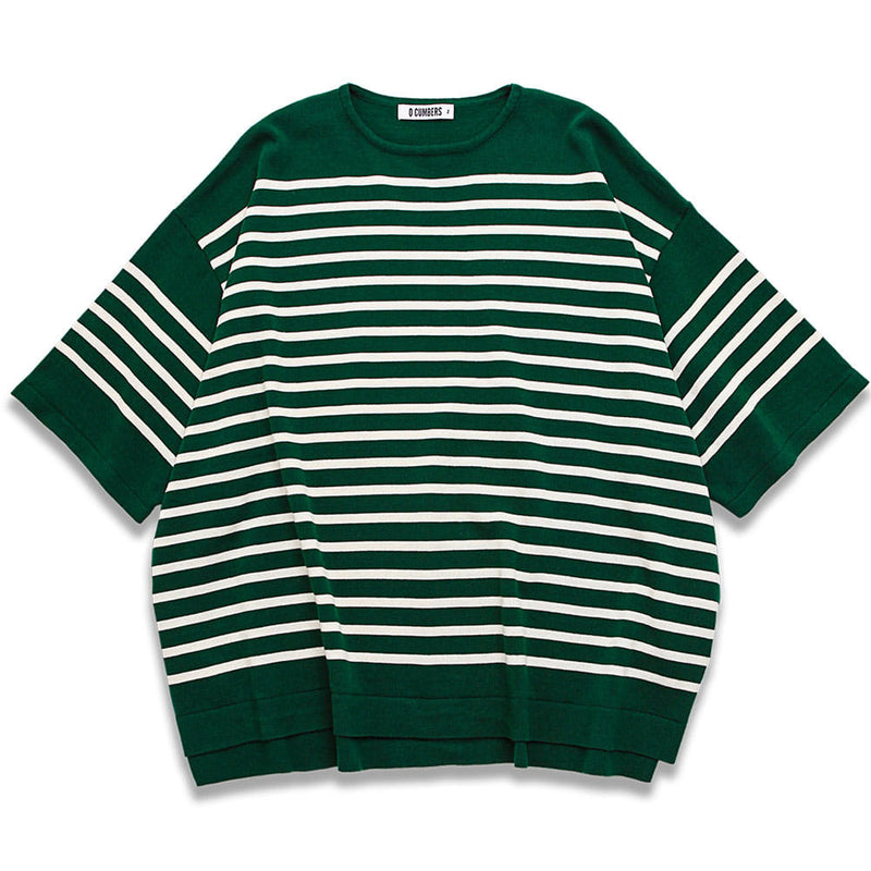 Q CUMBERS (キューカンバース) BIG BASQUE H/S / Green