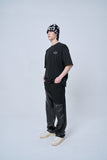 オーワイ(OY) BASIC ROUND LOGO T-BLACK