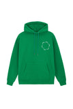 オーワイ(OY) ROUND LOGO HOODIE-GREEN